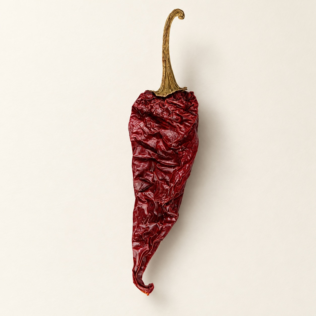 AI illustration interpreting a whole dried Kashmiri chilli